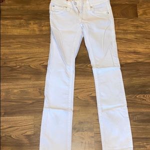 Rock Revival Raquel Straight white jeans size 28